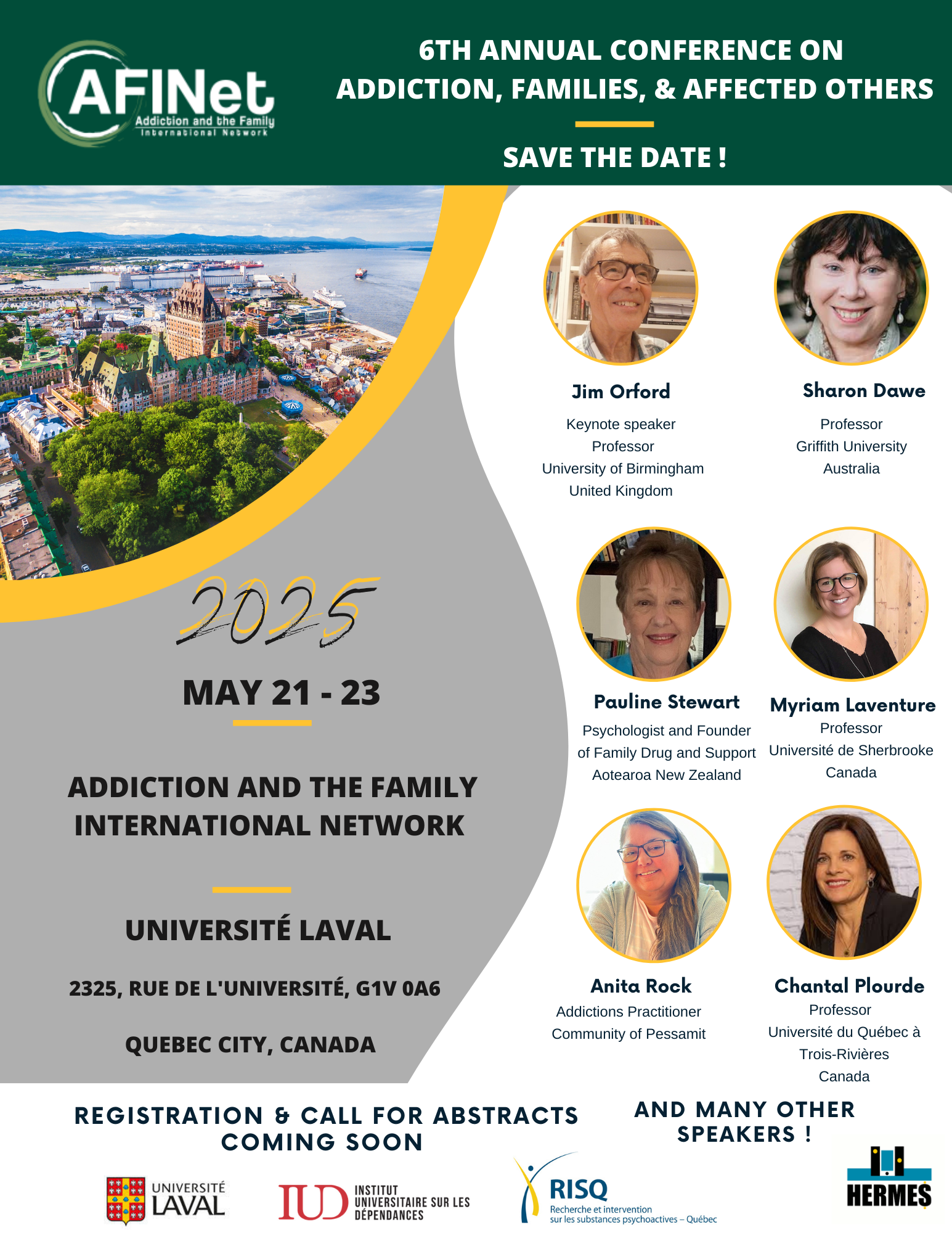 AFINet Conference 2025 Flyer